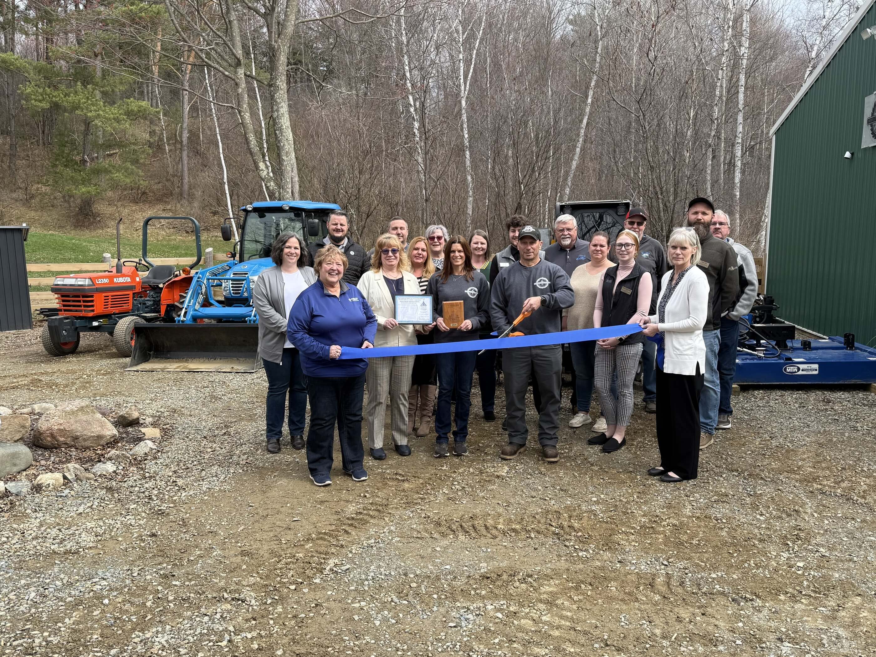 New Business Ribbon Cutting for Merrill Tool & Equipment Rental