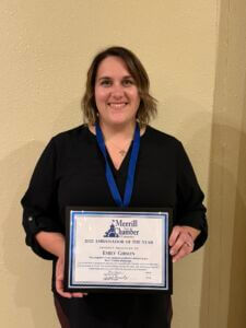 Ambassador of the Year: Emily Gibson with Associated Bank