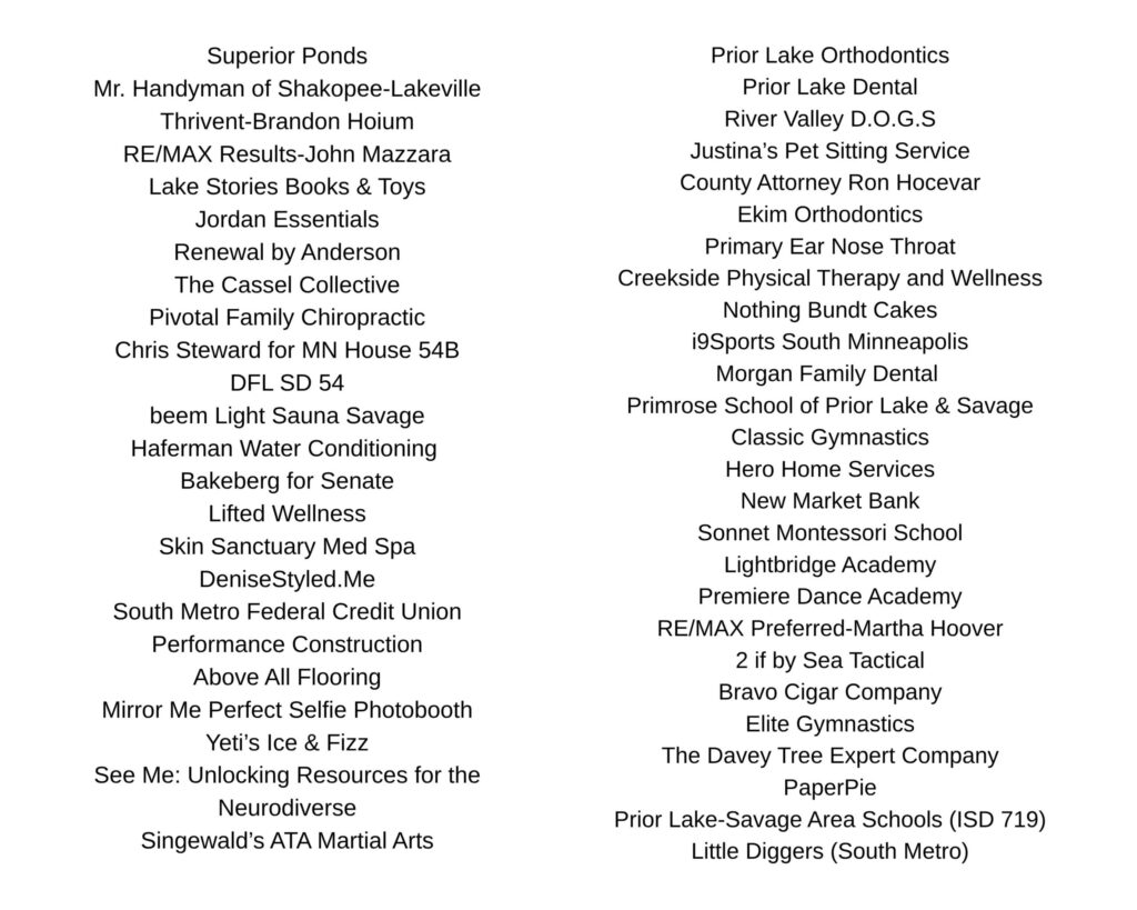PL Days Vendors