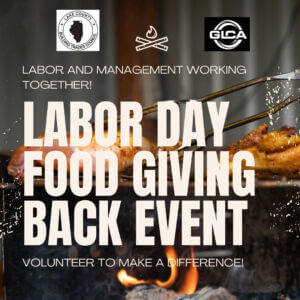 Labor Day BBQ giving back event