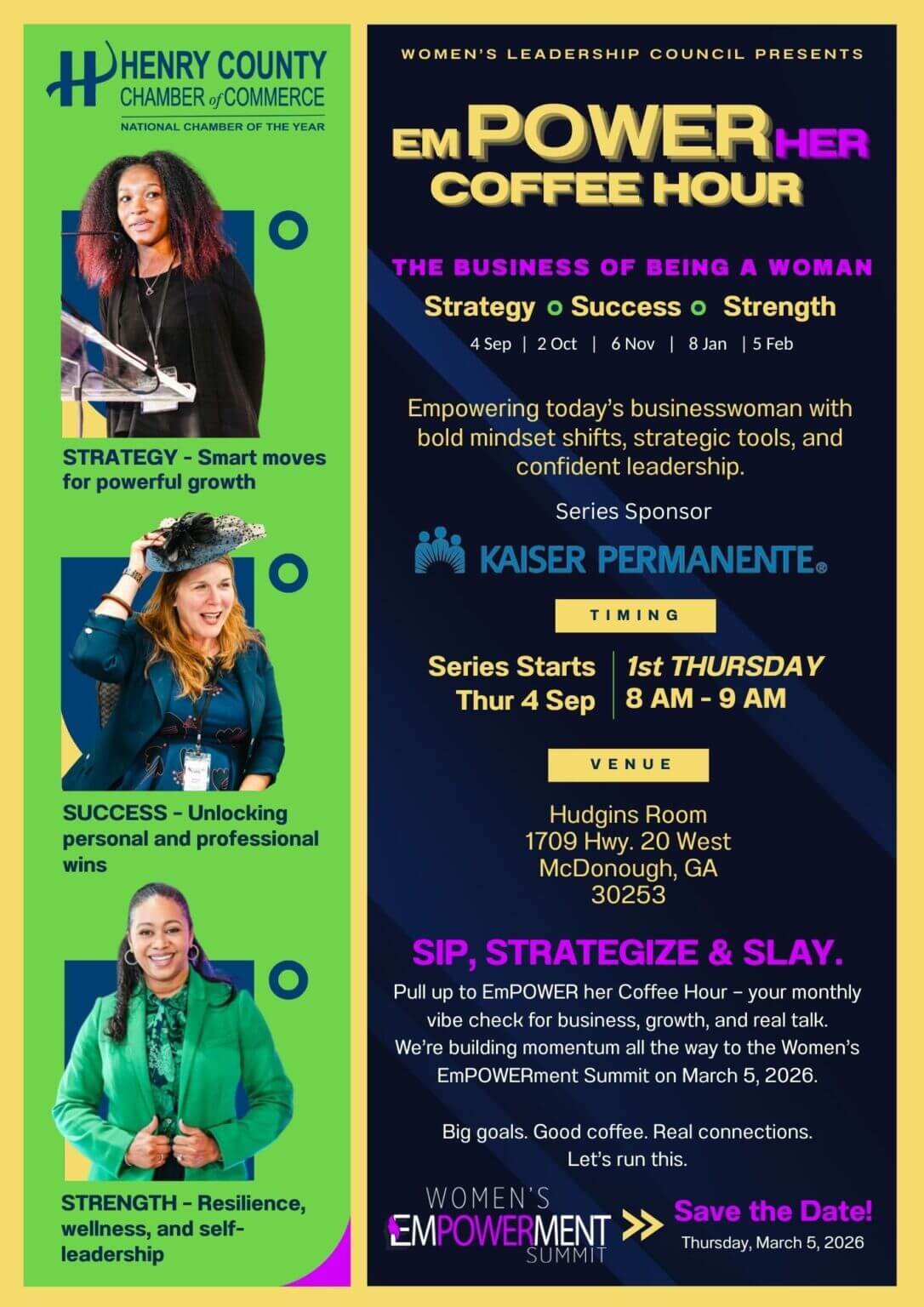 EmPOWER her Coffee Hour Series