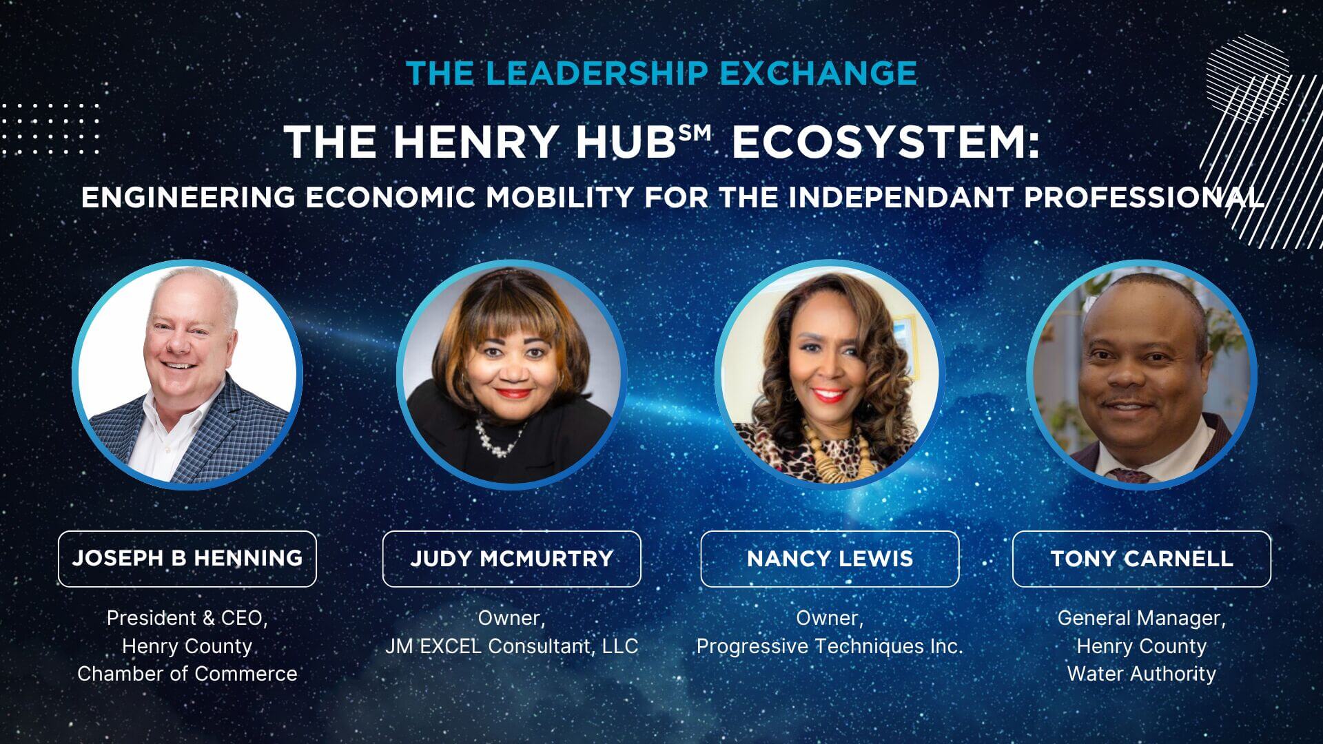 The Leadership Exchange Session BRC News Graphic