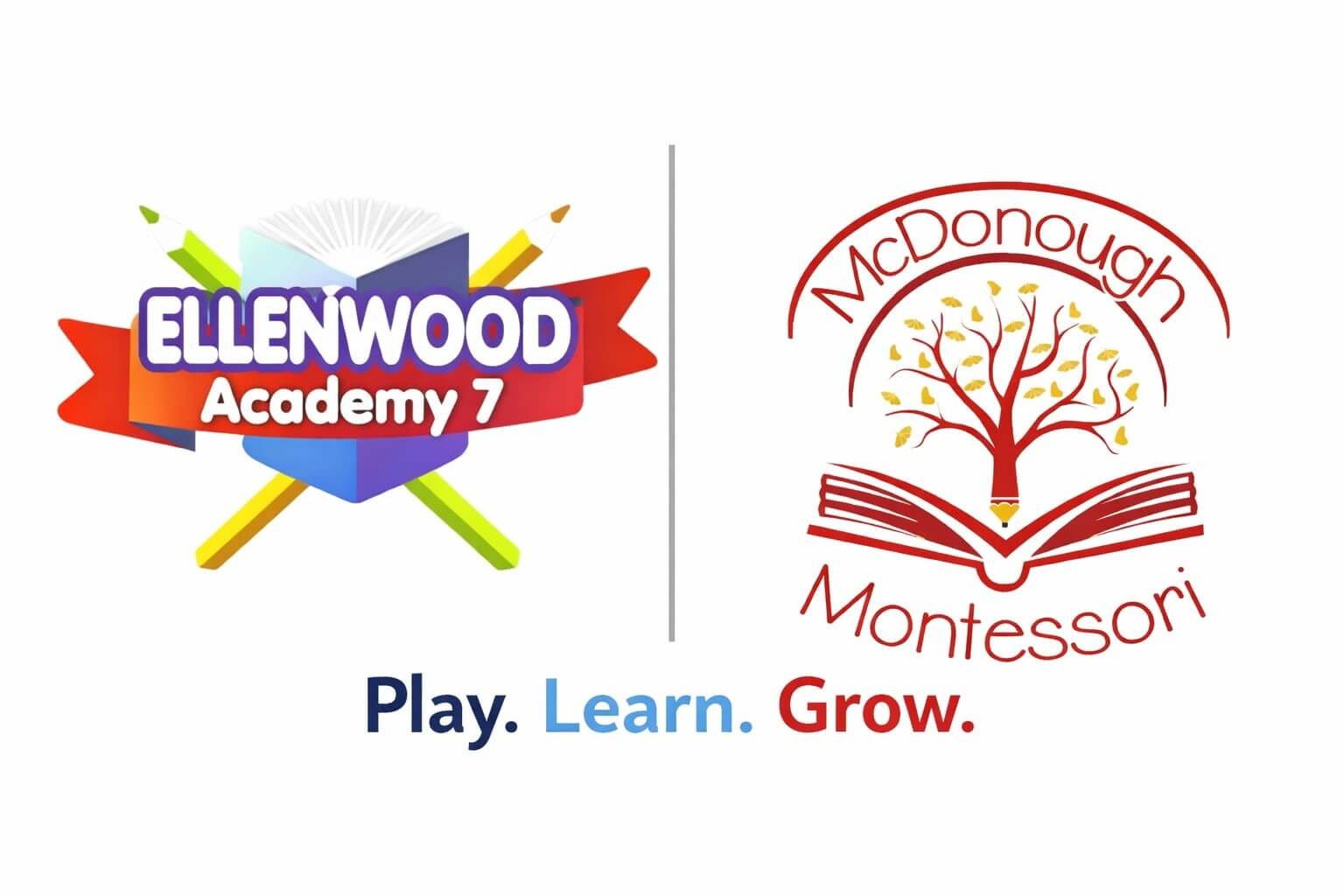 New Dual Logo - Ellenwood - Montessori