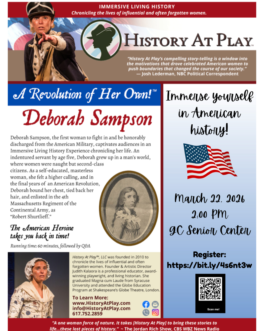 History at Play flyer - 1
