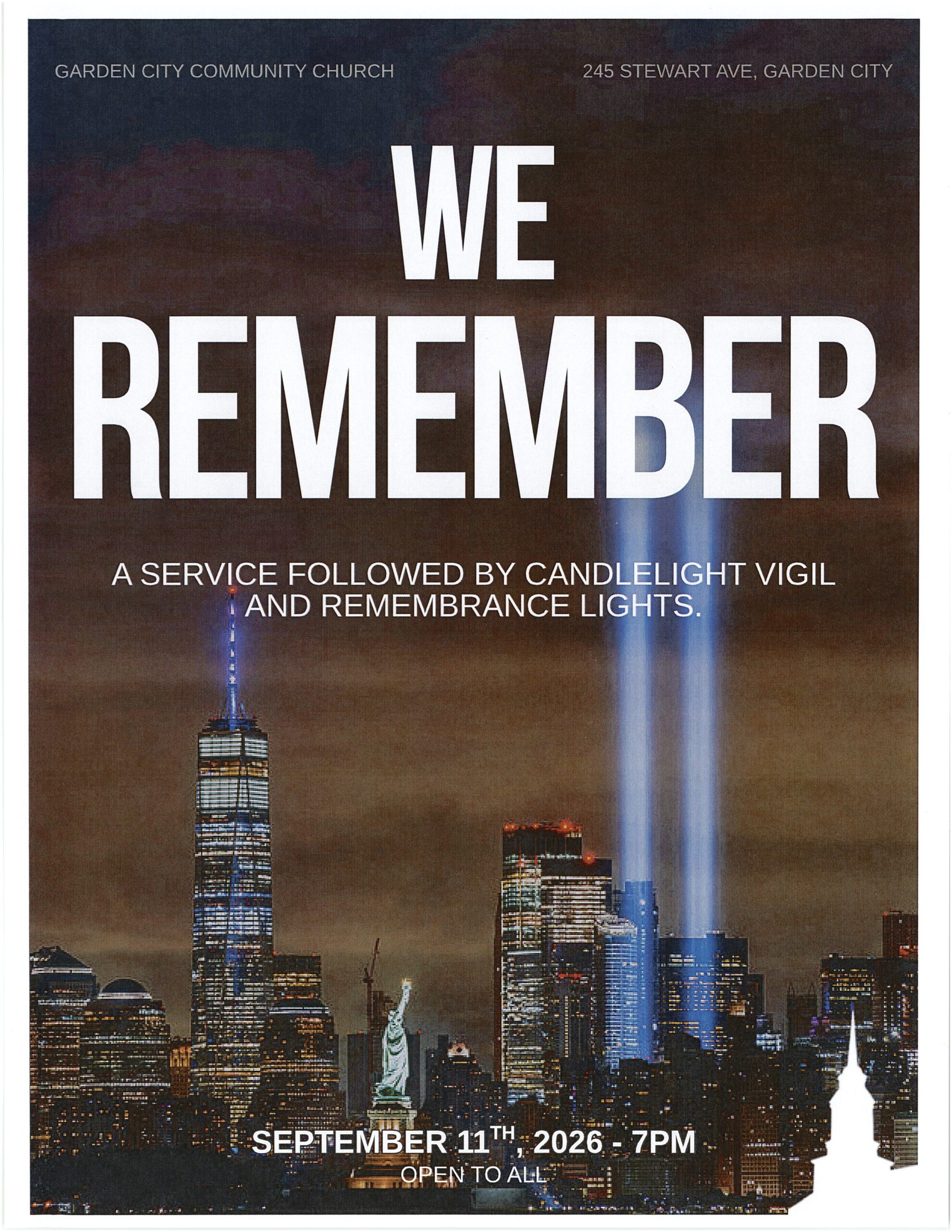 9.11 Memorial service