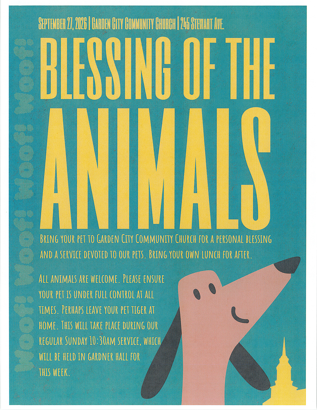 Blessing of the Animals - Dog