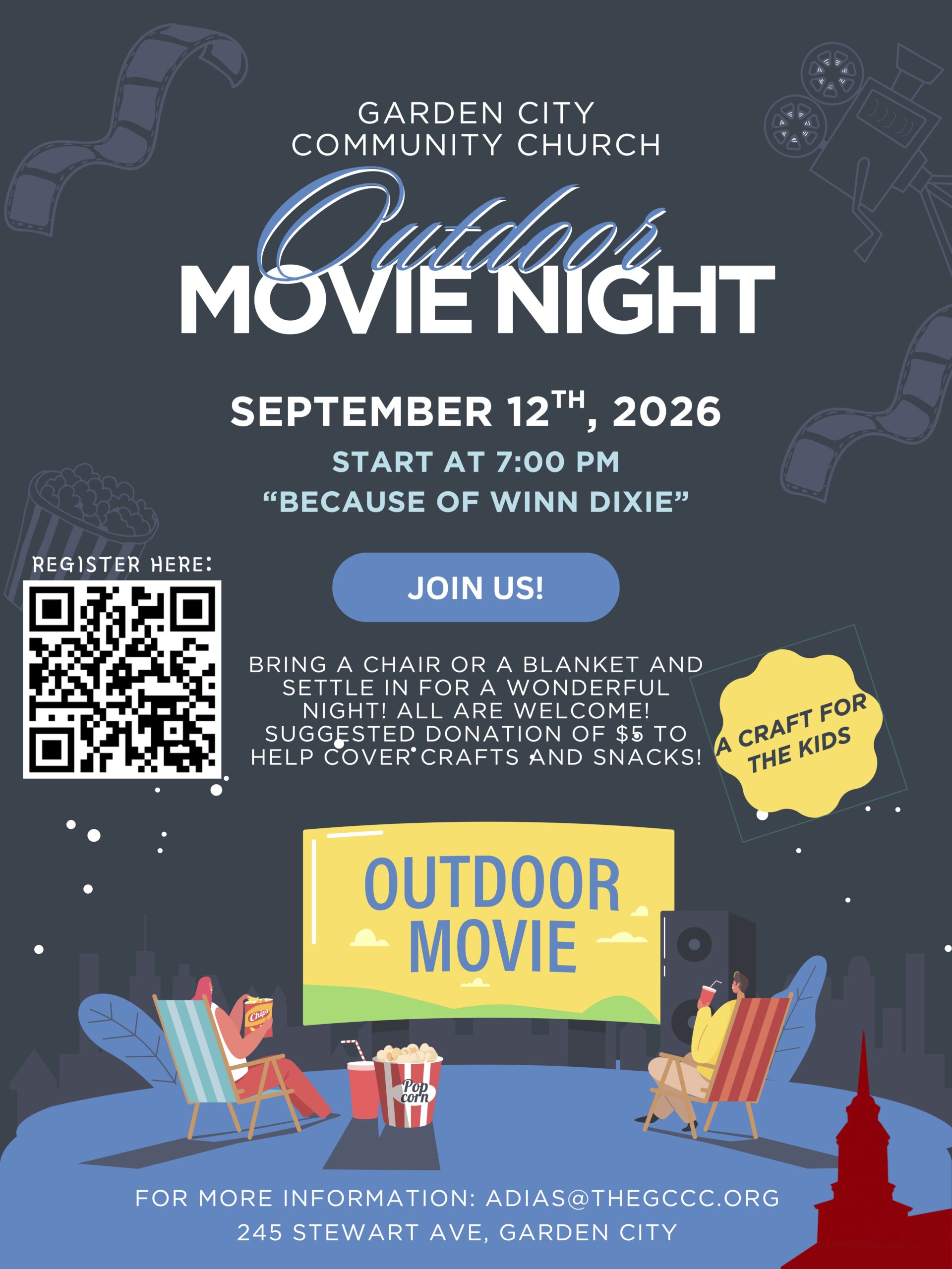 _Movie Night Outdoor Flyer