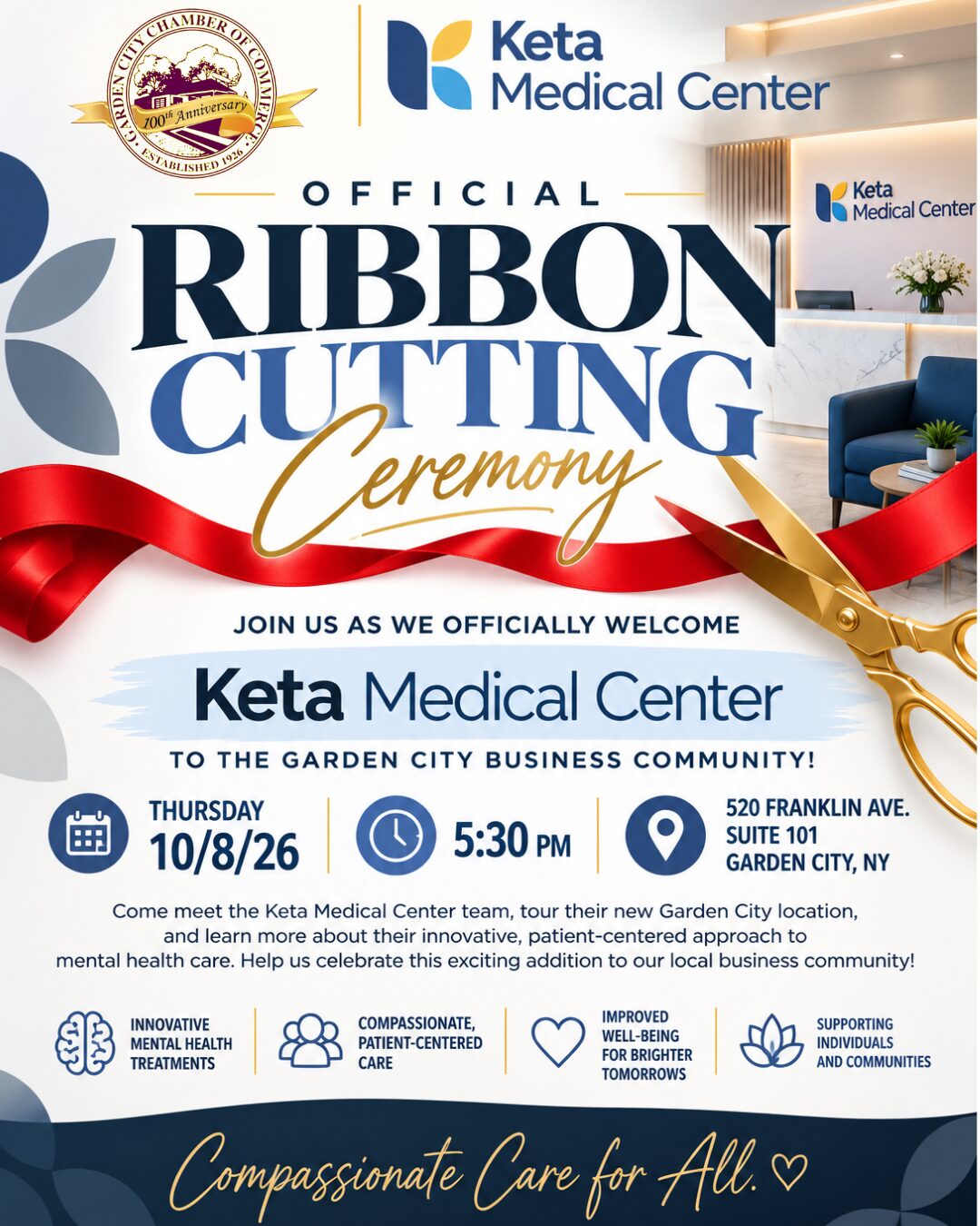 Keta Ribbon Cutting Flyer