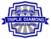 Triple Diamond Badge