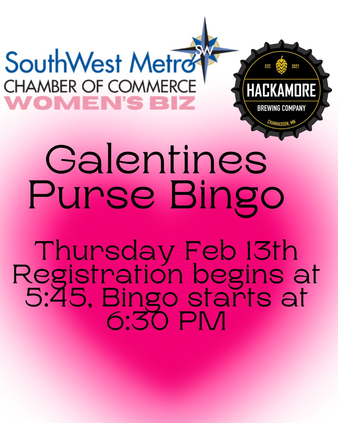 Galentines Purse Bingo