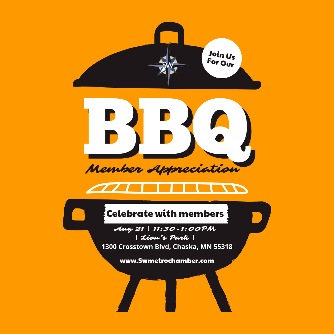Orange BBQ Summer Party Instagram Post