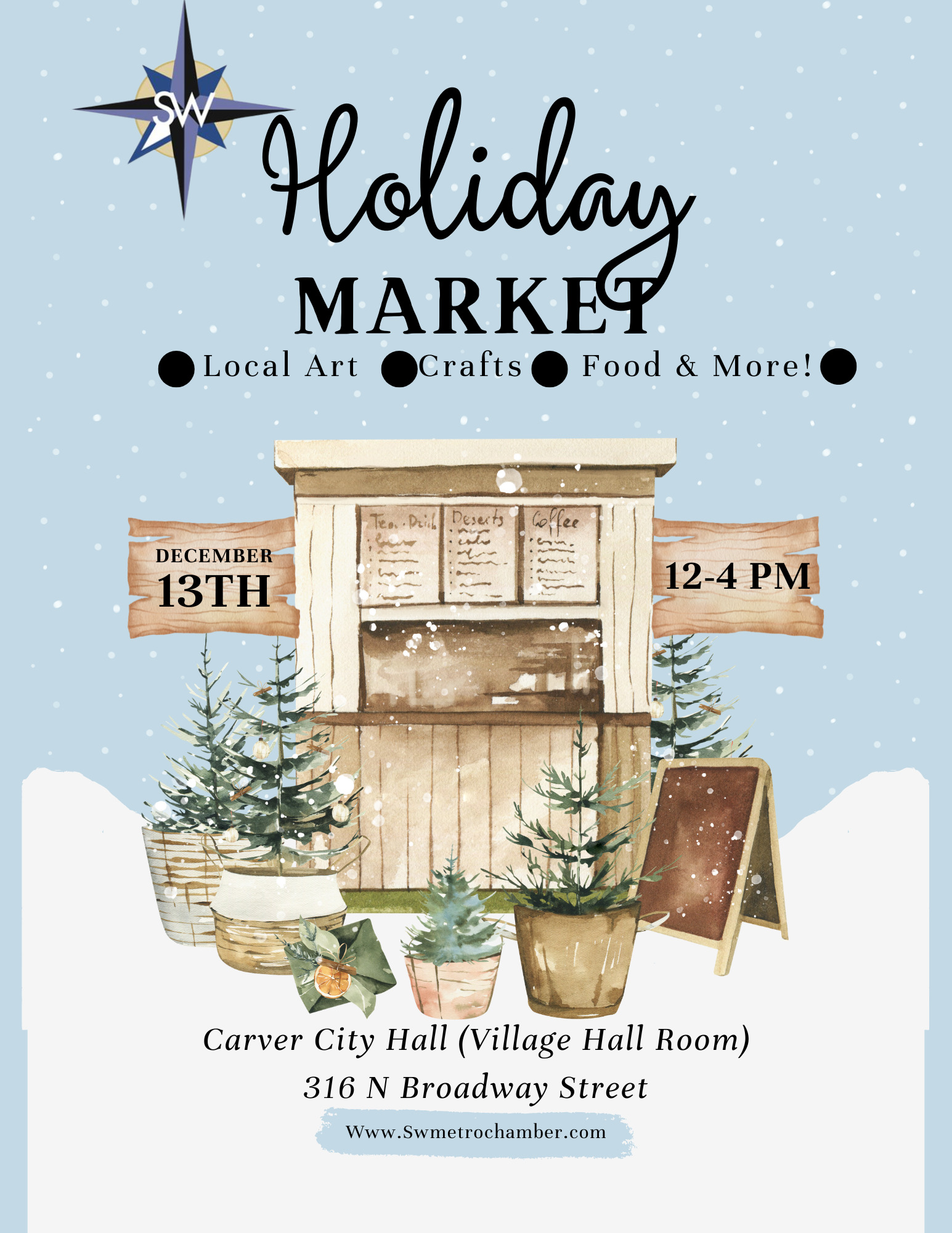 Carver Holiday Market Flyer