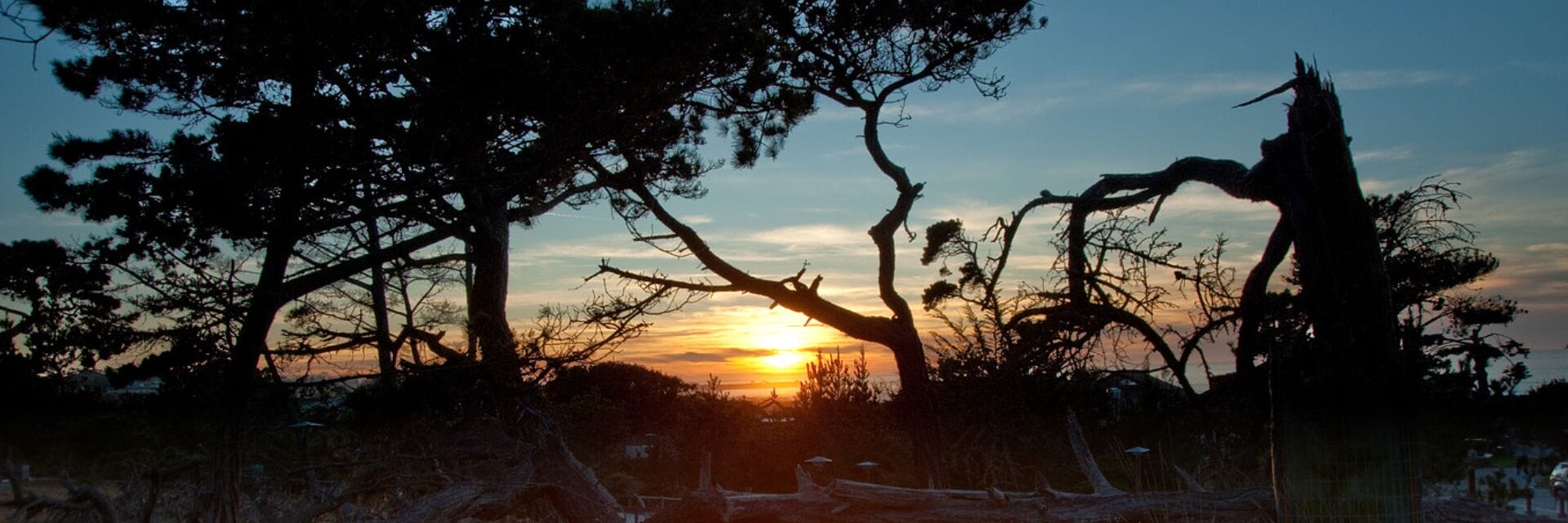 Sunset at Asilomar Beach