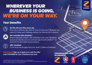 Details of offer for members for Z Energy
