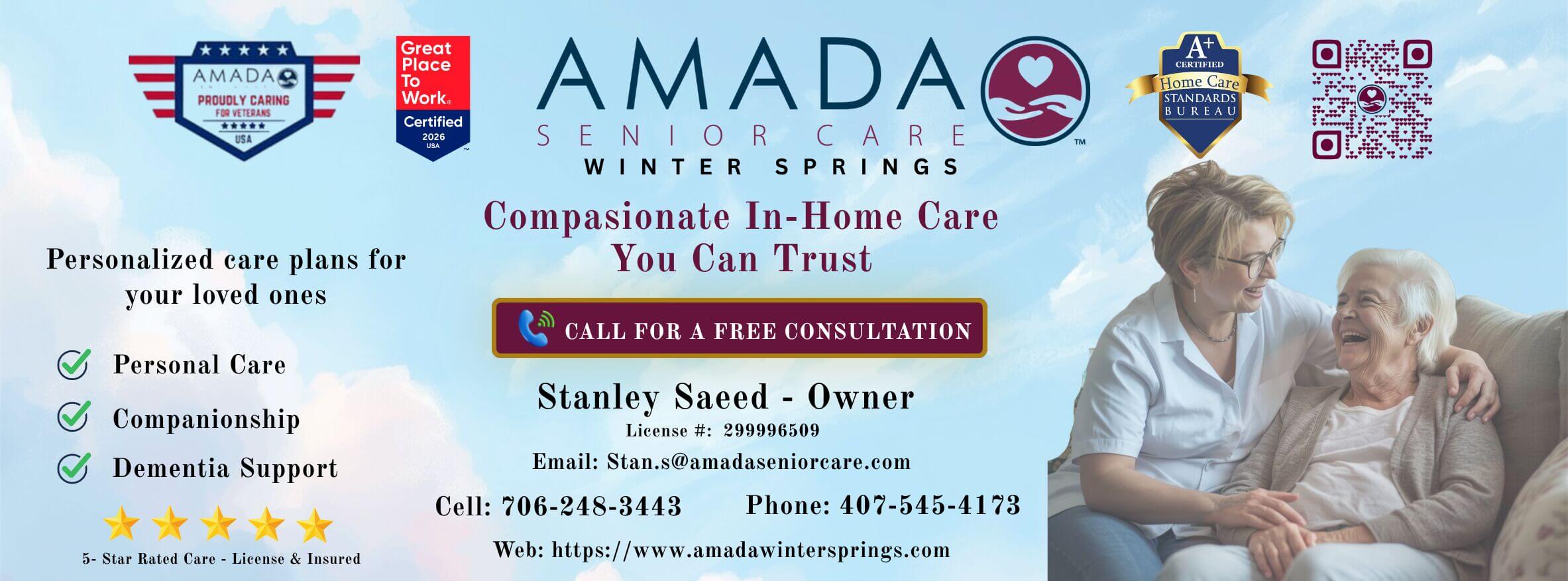 Amada Senior Care Winter Springs
