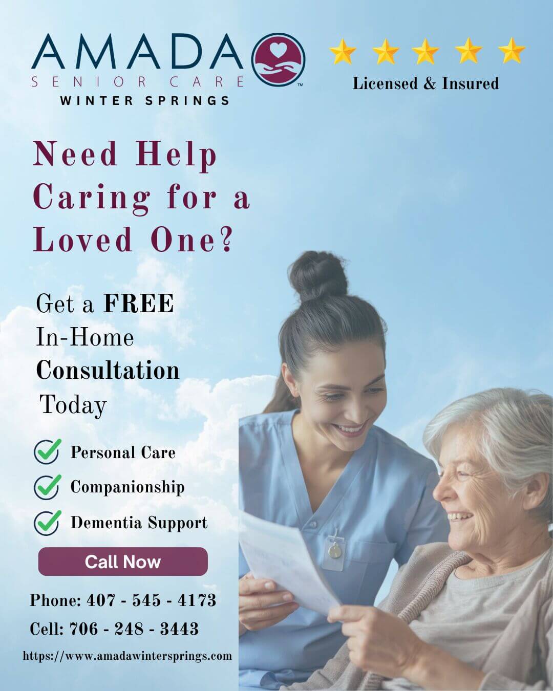 Amada Senior Care Winter Springs