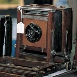 old timey camera