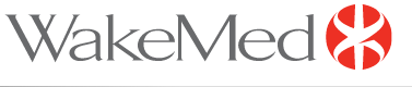 WakeMed logo