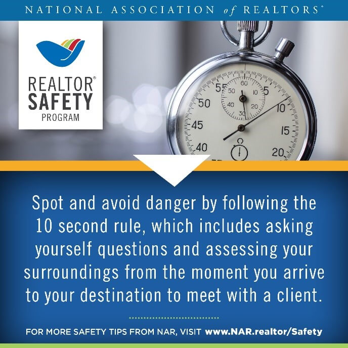 realtor safety graphic
