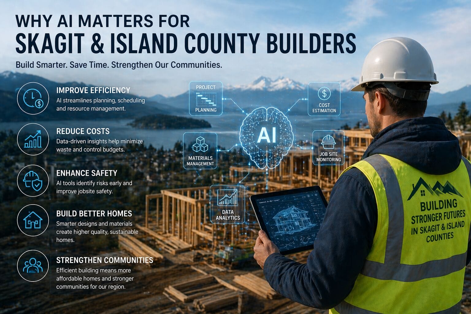Skagit County builders using AI technology for smart home design and future residential construction innovation