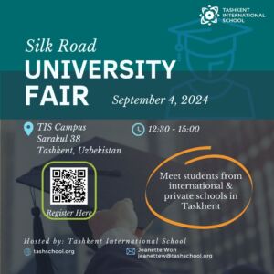 Silk Road University Fair Uzbekistan Flyer