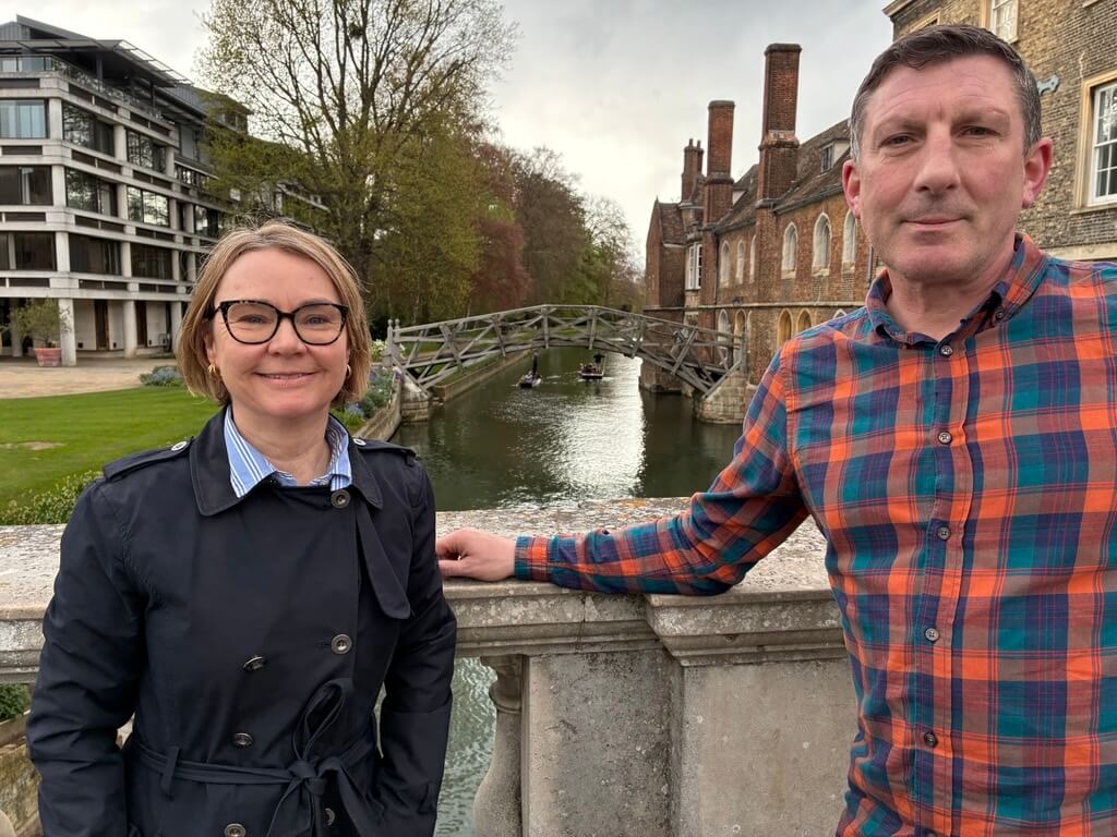 Cambridge English at the Mathematical Bridge