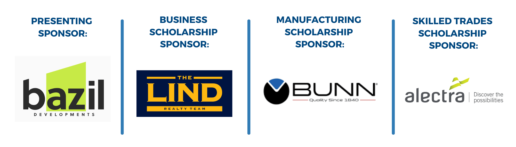 2025 Scholarship Sponsors