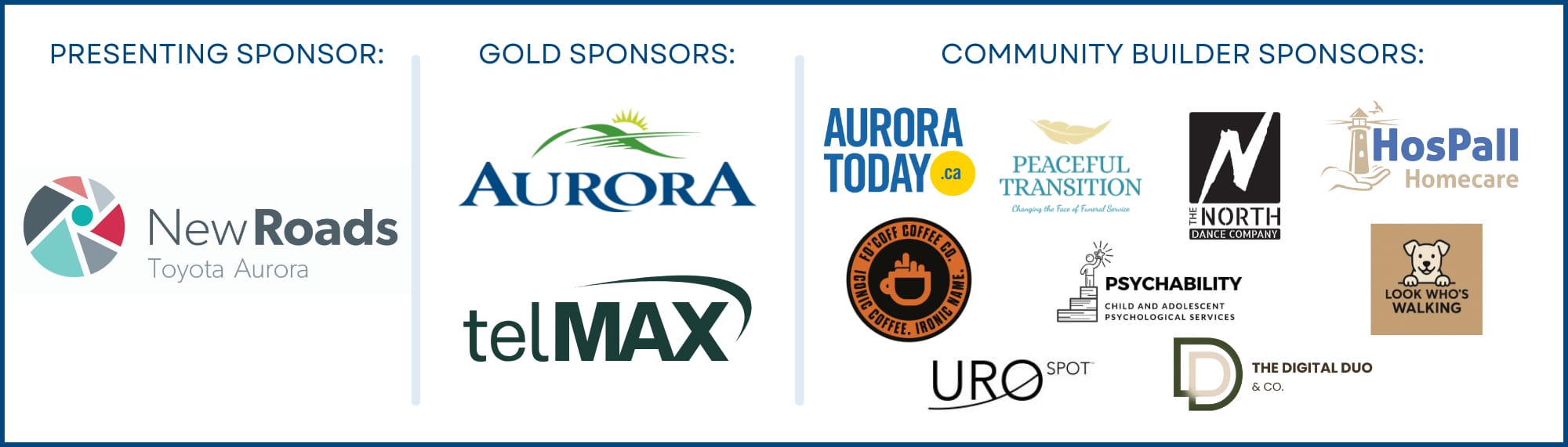 2026 Street Festival Sponsors