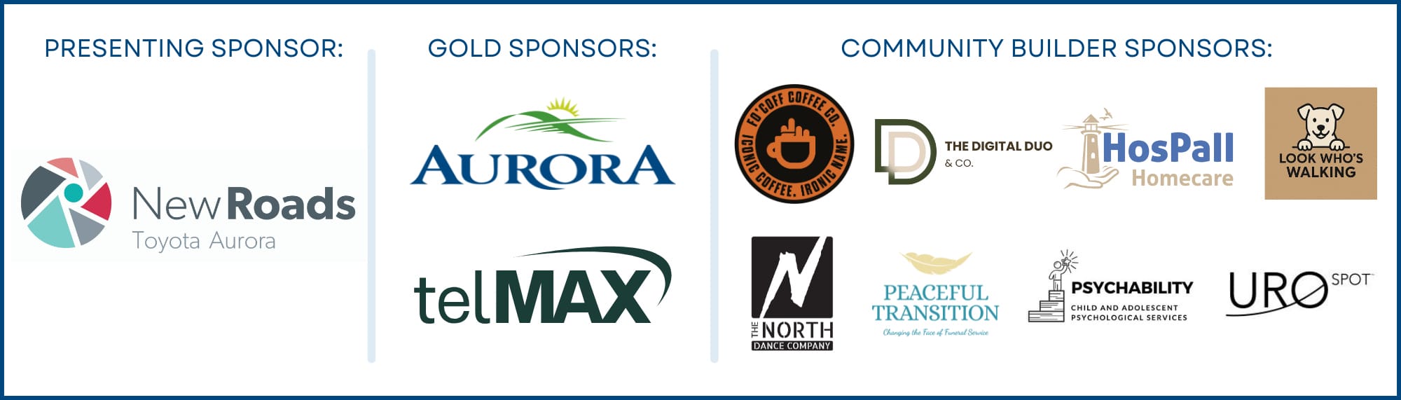 2026 Street Festival Sponsors