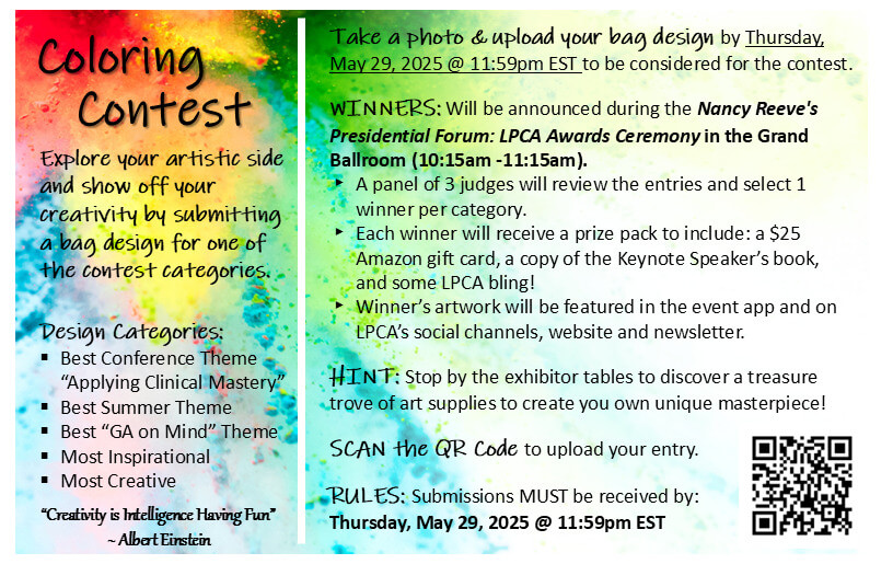 Coloring Contest Flyer WITH QR CODE Coloring Contest Flyer WITH QR CODE