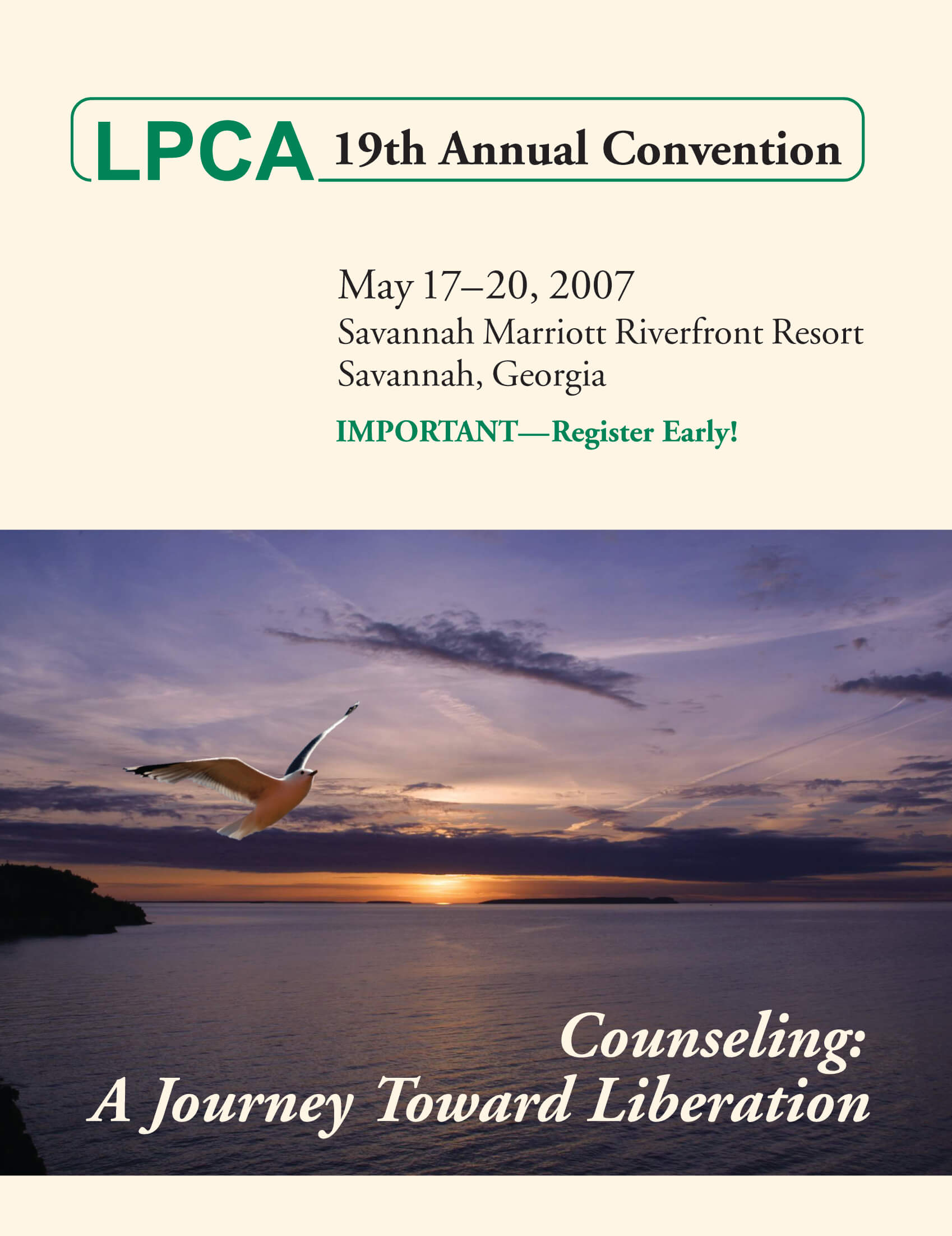 LPCA 2007 Convention Theme