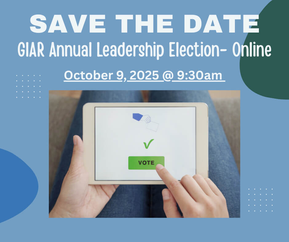 Save the date- GIAR Annual Election (1)