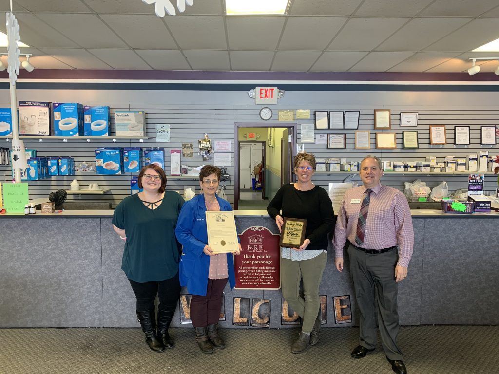 P &amp; R Medical Connection: 35 Years Milestone Award