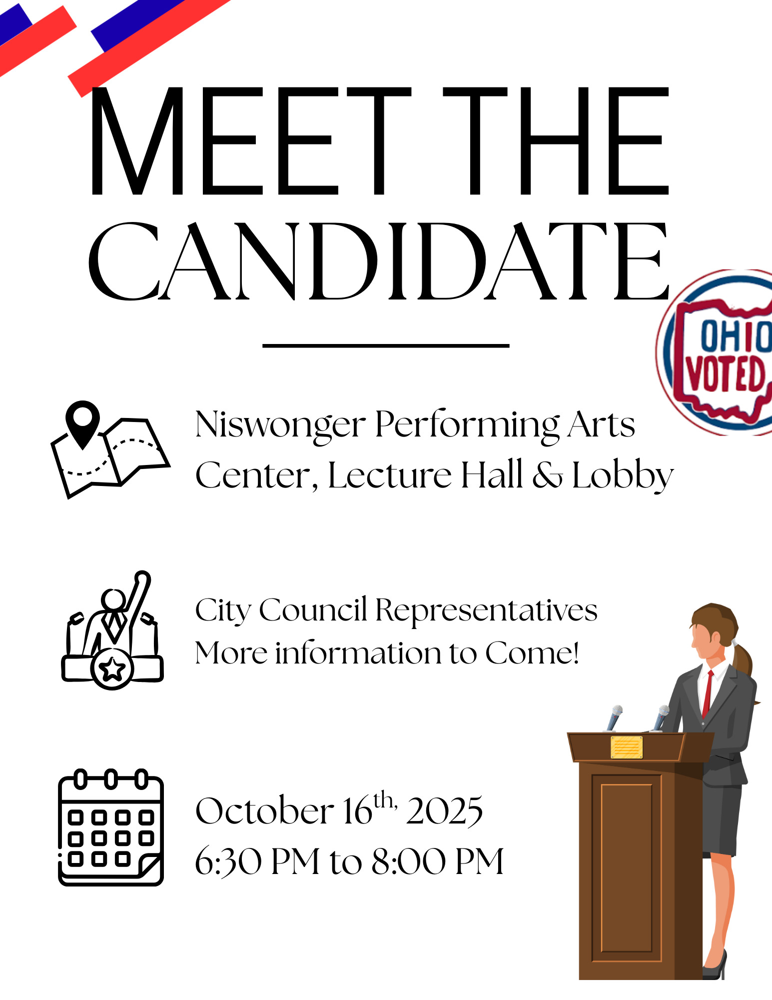MEET THE CANDIDATES NIGHT Meet the Cancidates Night