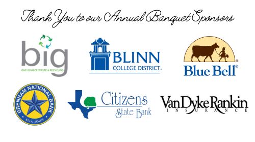 Thank You to our Annual Banquet Sponsors (2)