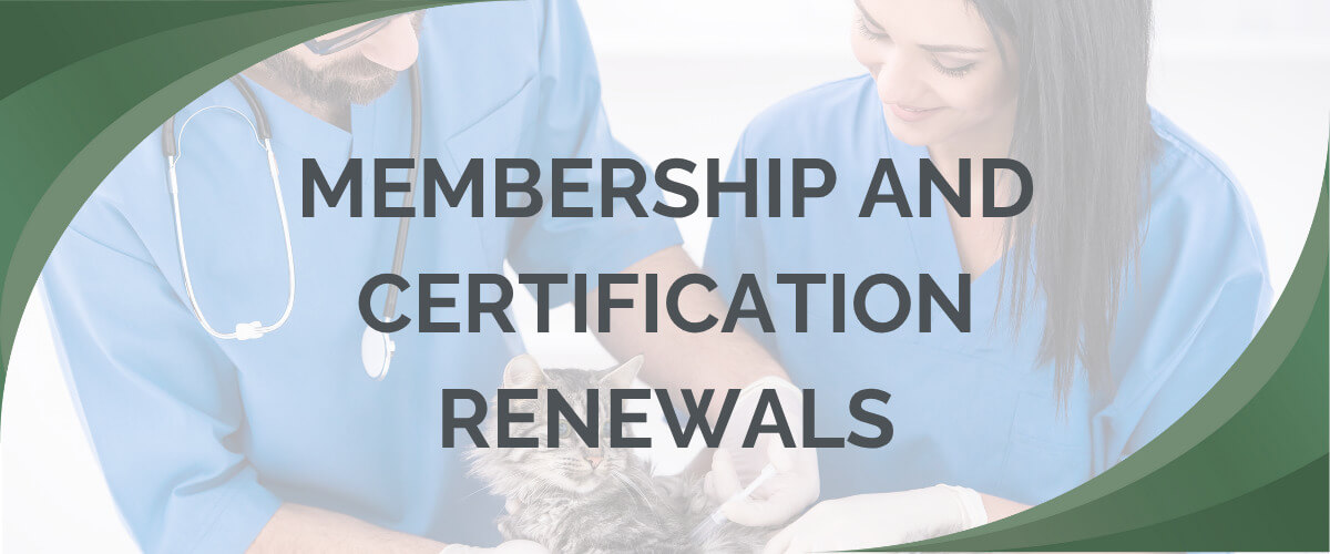 Membership and Certification Renewals 1200 x 500 Membership and Certification Renewals 1200 x 500
