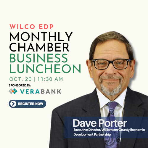 Monthly Chamber Business Luncheon Oct 20th Wilco EDP Dave Porter