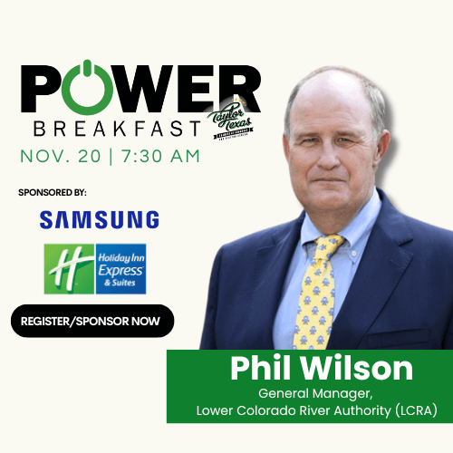 CEO POWER BREAKFAST TAYLOR CHAMBER OF COMMERCE NOVEMBER 20 2025