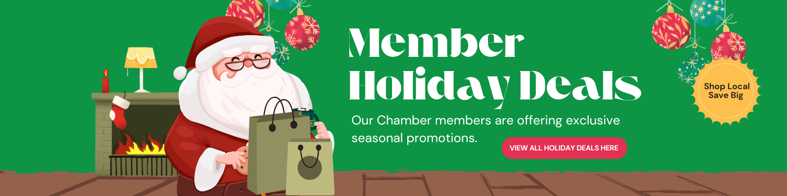 Taylor Chamber Member Holiday Deals 2025