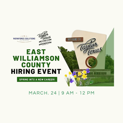 East Williamson County Hiring Event