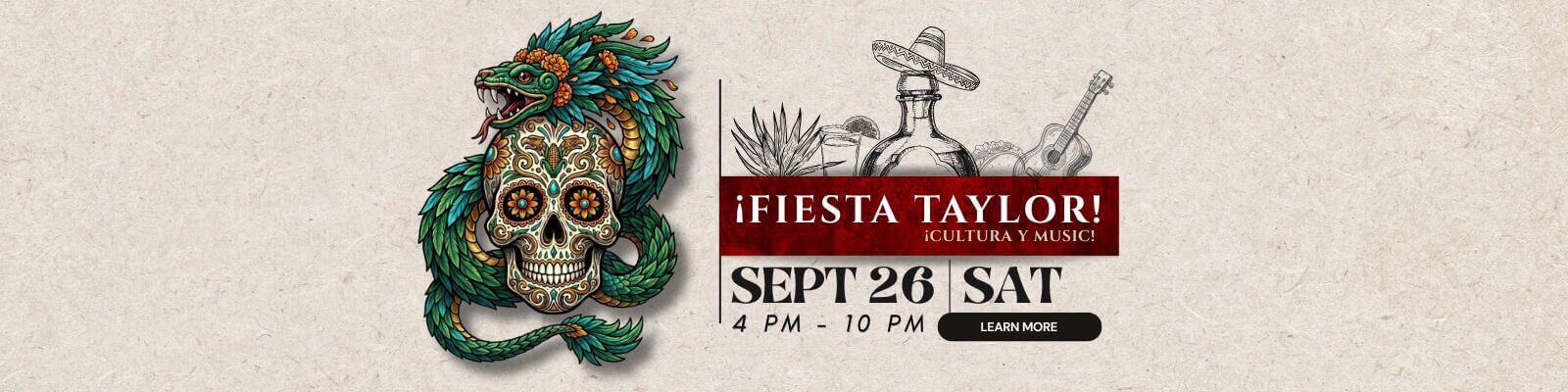 Fiesta Taylor 2026 Sept 26