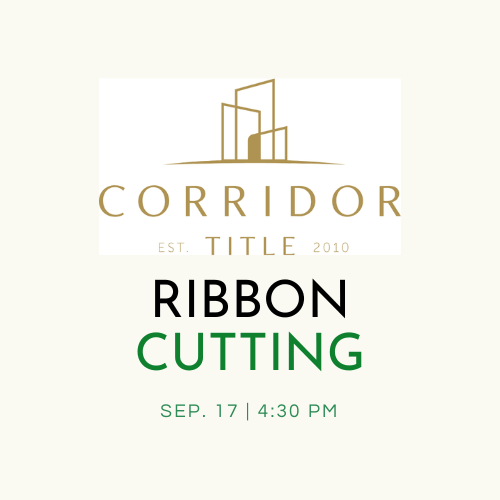 Corridor Title Ribbon Cutting