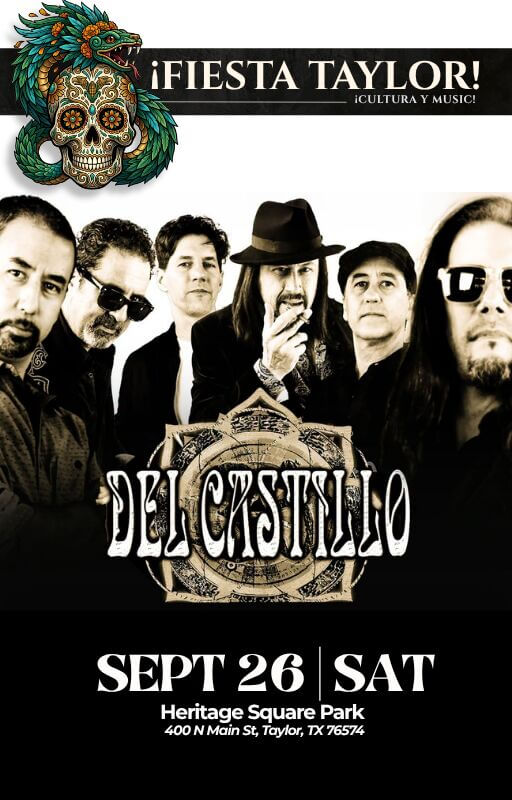 DEL CASTILLO PERFORMING LIVE IN TAYLOR TEXAS DEL CASTILLO PERFORMING LIVE IN TAYLOR TEXAS