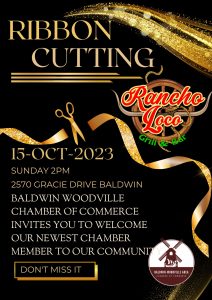 RANCHO LOCO RIBBON cutting