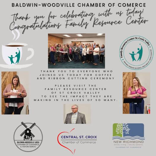 Join Chamber Ribbon Cutting, Central St Croix, New Richmond and Baldwin Woodville