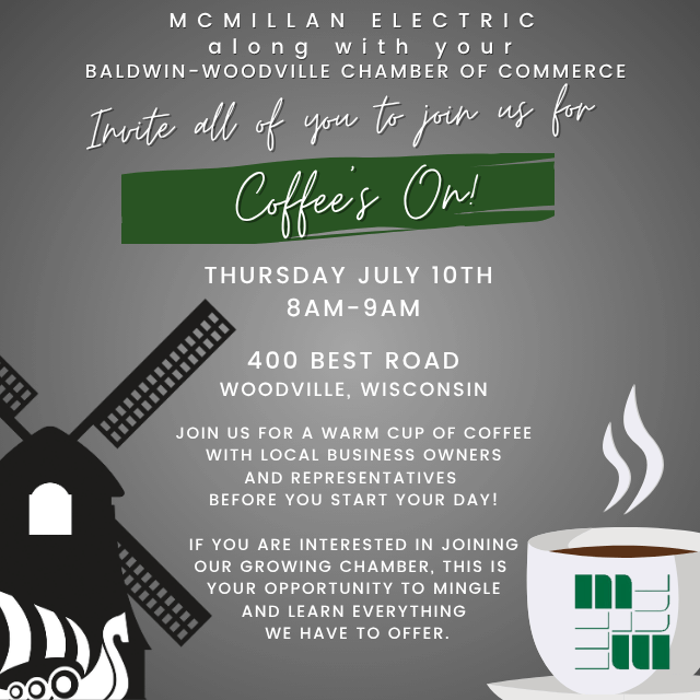 MCMILLAN ELECTRIC JULY