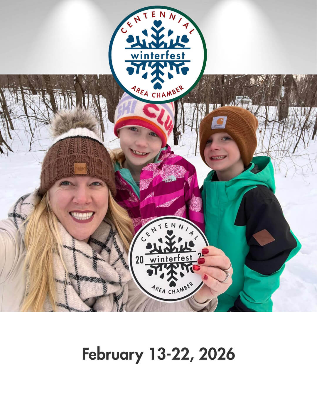 Centennial Area Winterfest Medallion image