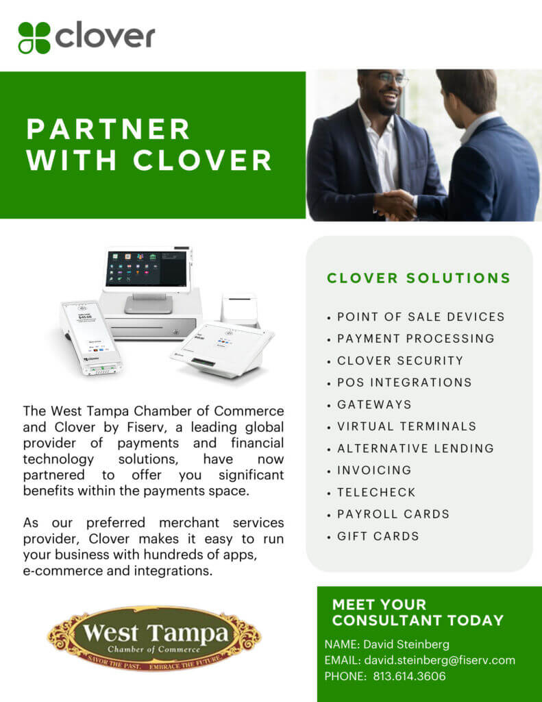Fiserv West Tampa Chamber Partnership Flyer