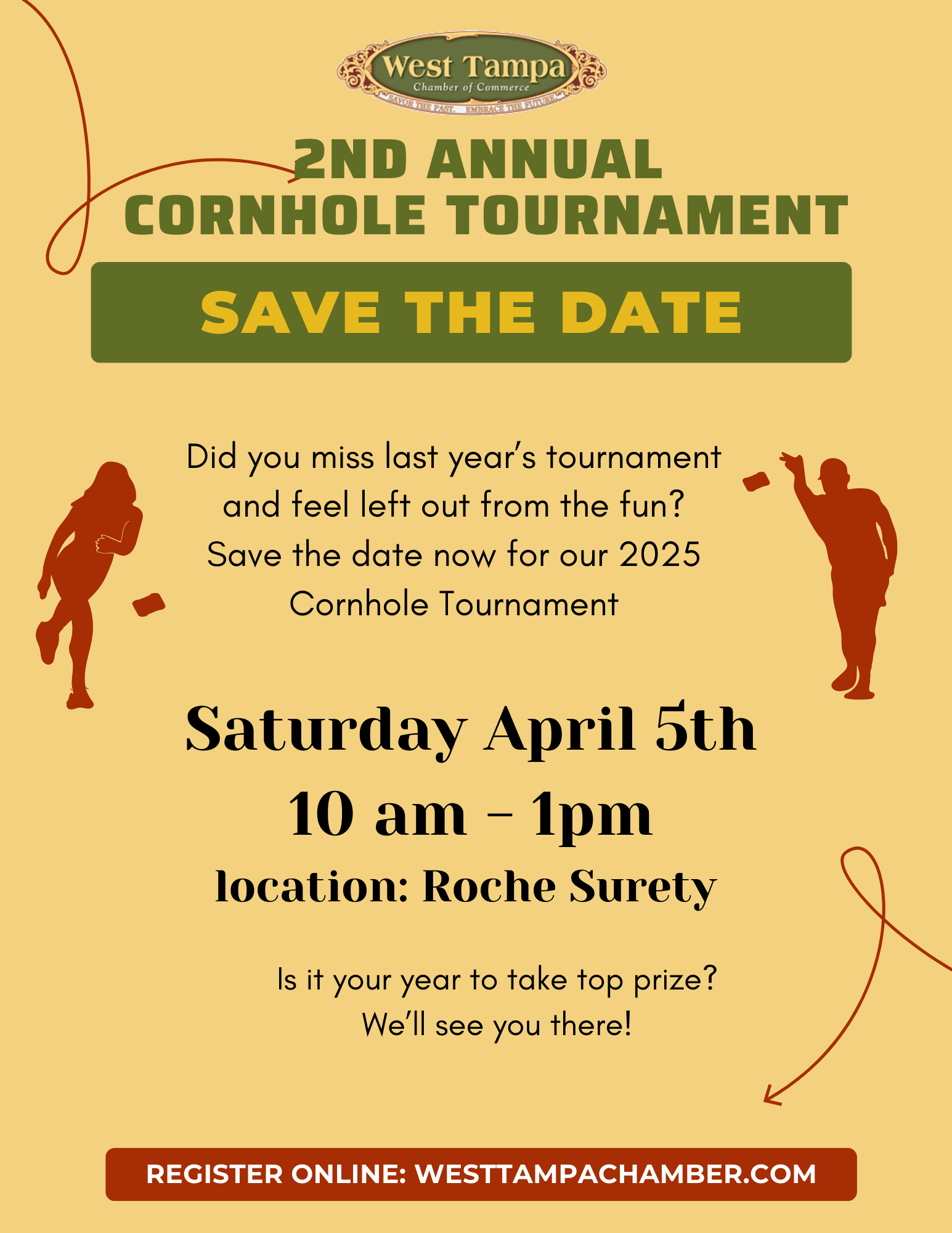 Cornhole Save the Date