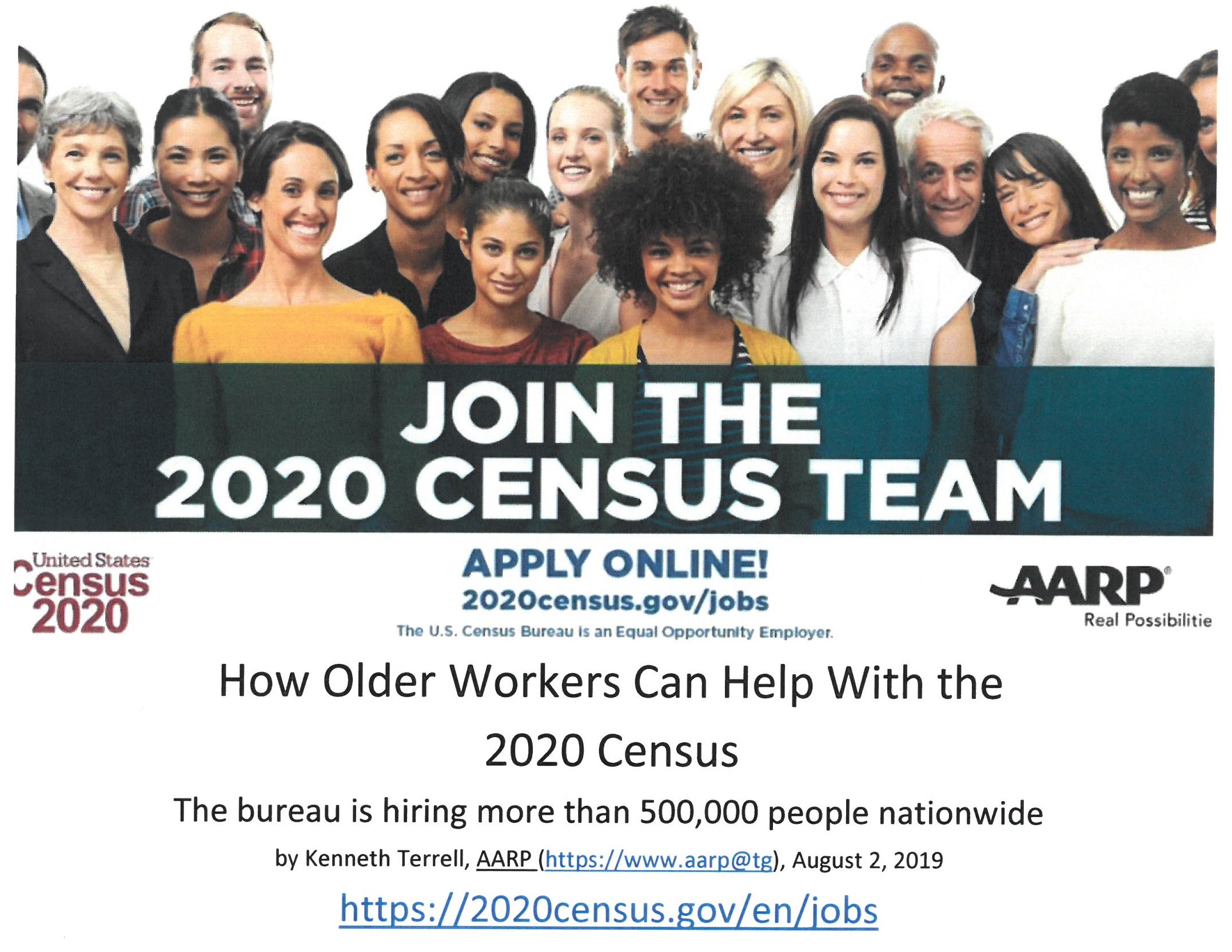 Census page cover